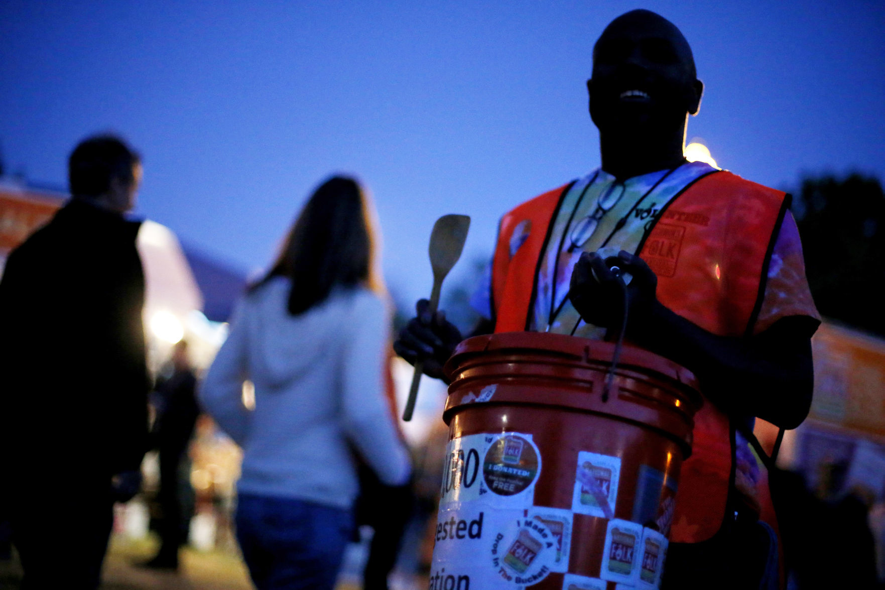Opening night of the Richmond Folk Festival